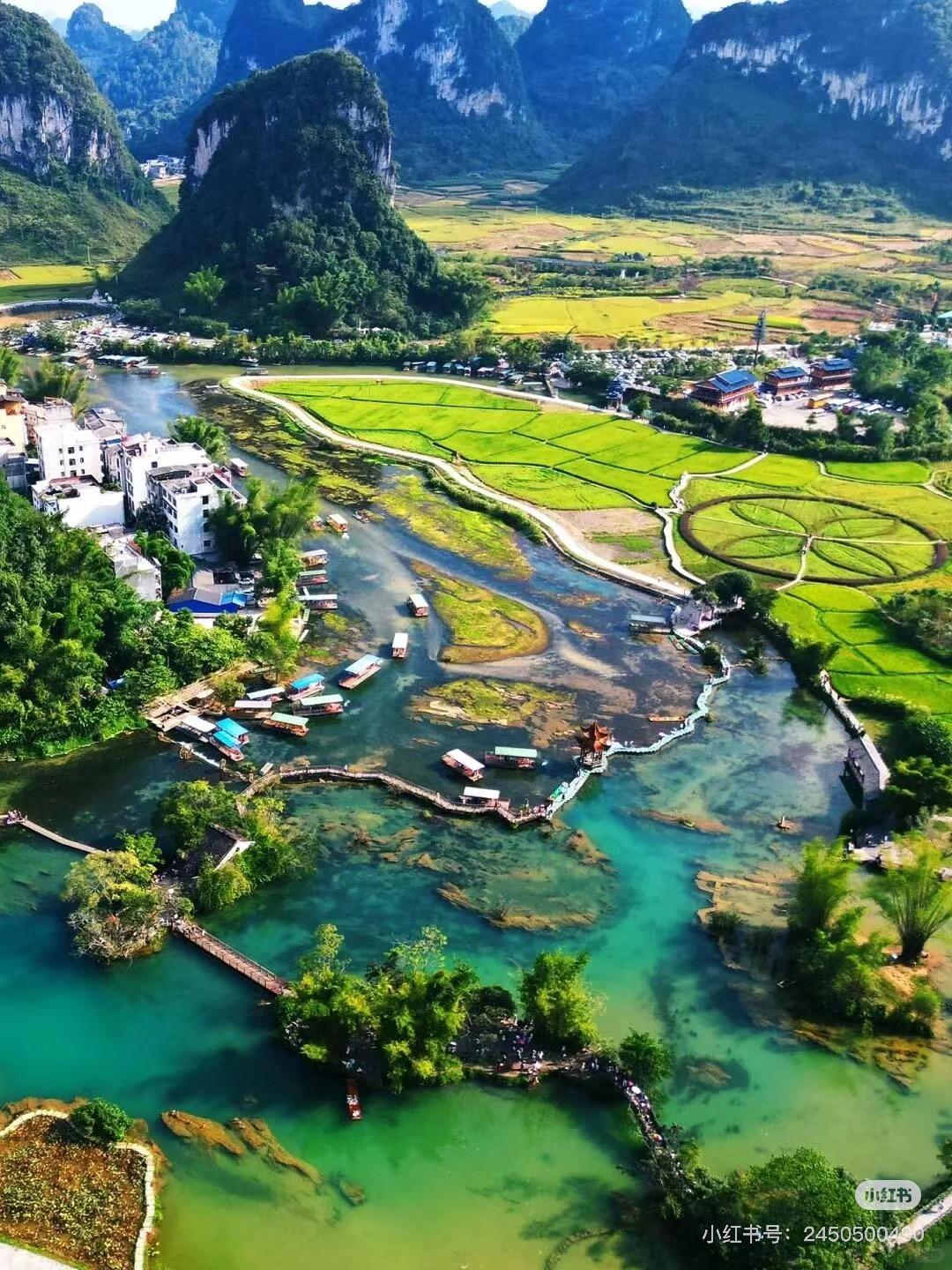 靖西鹅泉人气飙升！乡村旅游火出圈，包车自由行成为新选择！